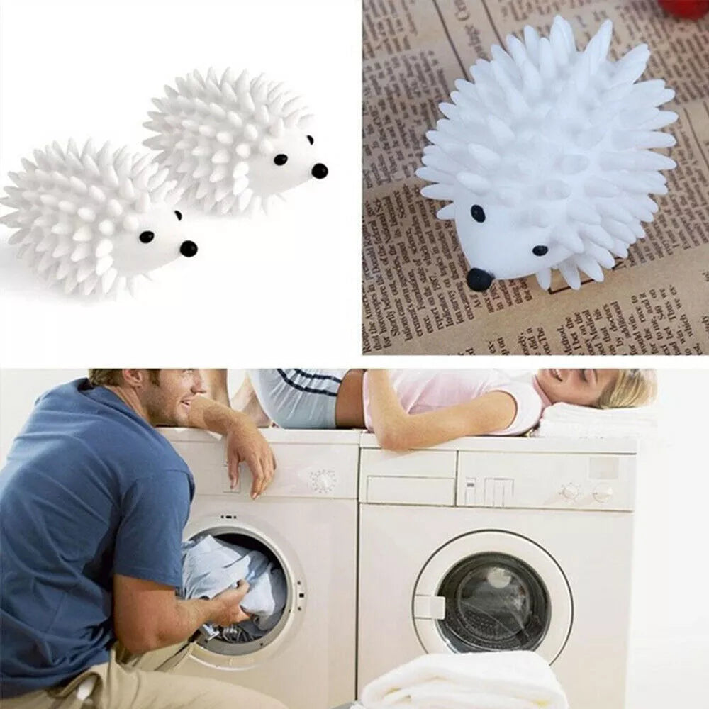 Hedgehog Dryer Ball for efficient laundry drying, reduces energy use