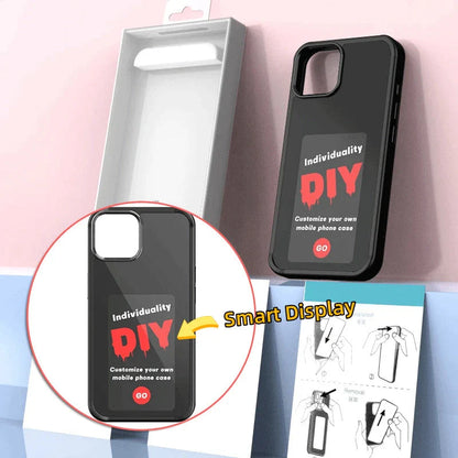 Personalized E-ink Phone Case with Vibrant Projection and Customizable Design