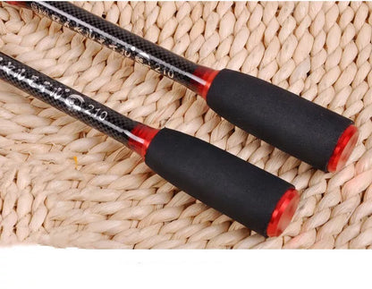 MH Shrinking Carbon Fishing Rod with straight and gun handle options for ocean fishing