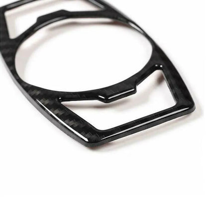 Carbon fibre decorative paster for Ford F150 Wild Horse headlight control panel.