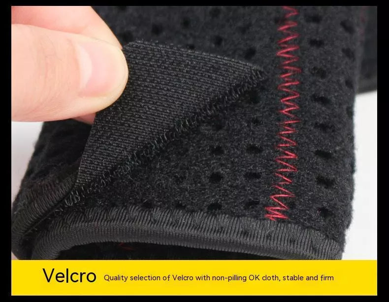 Adjustable black elbow pad for basketball and tennis sports protection