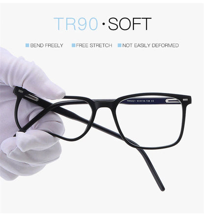 Stylish and comfortable blue light blocking glasses with durable TR90 nylon frames and premium lenses that filter out 90% of harmful blue light.