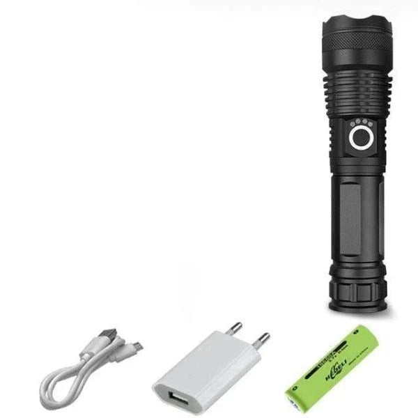 90,000 Lumens Xhp70.2 Flashlight - The World's Brightest Handheld Light Source for Outdoor Adventures