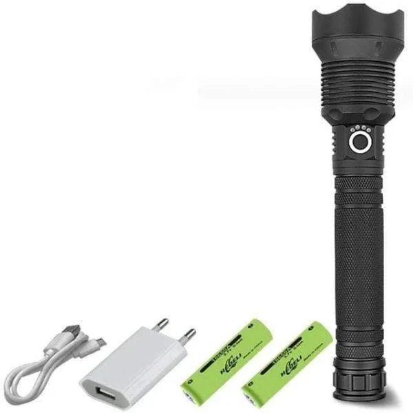 90,000 Lumens Xhp70.2 Flashlight - The World's Brightest Handheld Light Source for Outdoor Adventures