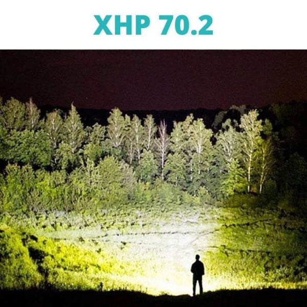 90,000 Lumens Xhp70.2 Flashlight - The World's Brightest Handheld Light Source for Outdoor Adventures