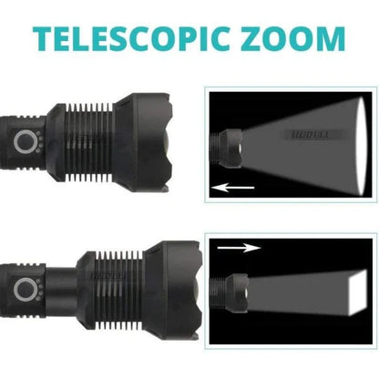 90,000 Lumens Xhp70.2 Flashlight - The World's Brightest Handheld Light Source for Outdoor Adventures