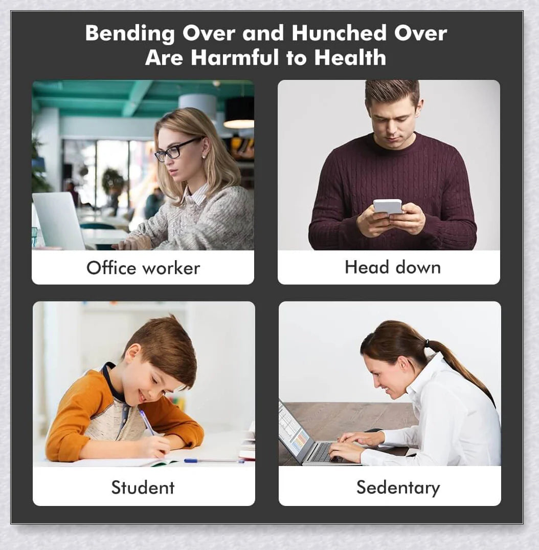 Invisible Smart Posture Corrector Mini - Ergonomic design, Bluetooth connectivity, and a training program to improve posture and relieve back pain