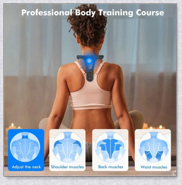 Invisible Smart Posture Corrector Mini - Ergonomic design, Bluetooth connectivity, and a training program to improve posture and relieve back pain