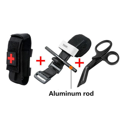 Enhanced Tactical Aluminum Tourniquet - Durable, Lightweight, and Designed for Reliable Emergency Bleeding Control