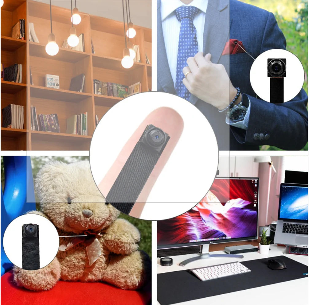 Full HD 1080P Mini Body Camera with Compact Design, WiFi Connectivity, and Motion Detection