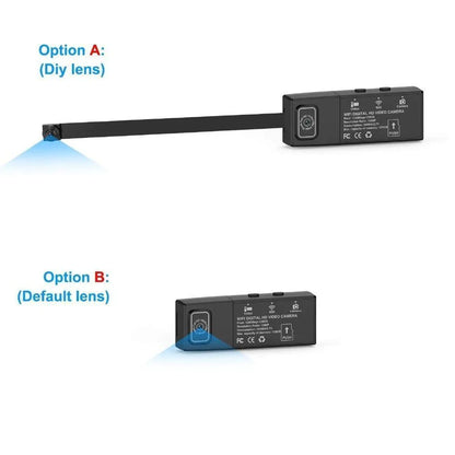 Full HD 1080P Mini Body Camera with Compact Design, WiFi Connectivity, and Motion Detection