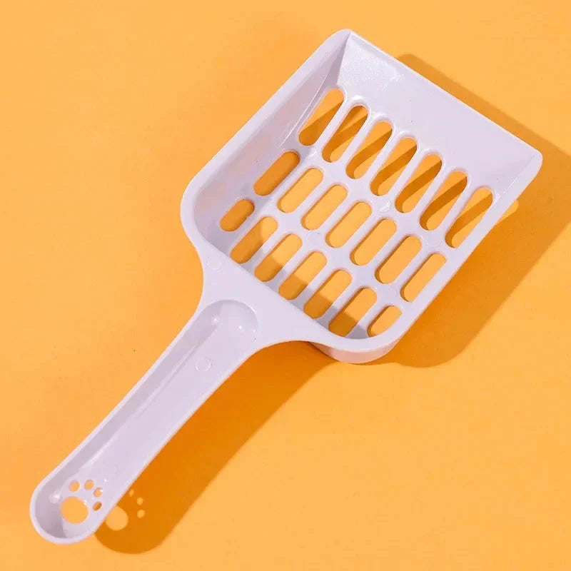 Large Cat Litter Scoop with Perforated Design and Ergonomic Handle for Efficient Litter Box Cleaning