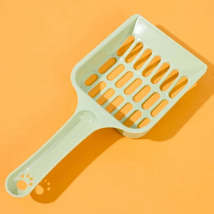 Large Cat Litter Scoop with Perforated Design and Ergonomic Handle for Efficient Litter Box Cleaning