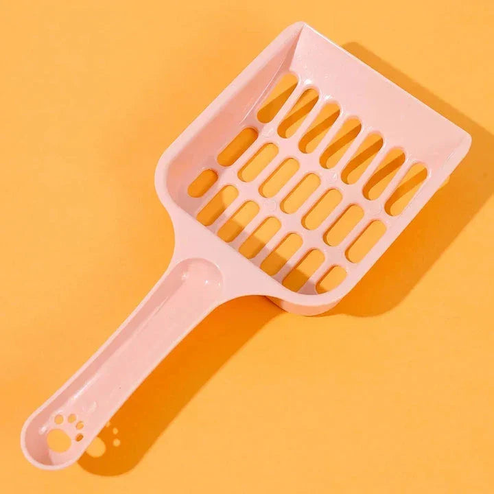 Large Cat Litter Scoop with Perforated Design and Ergonomic Handle for Efficient Litter Box Cleaning