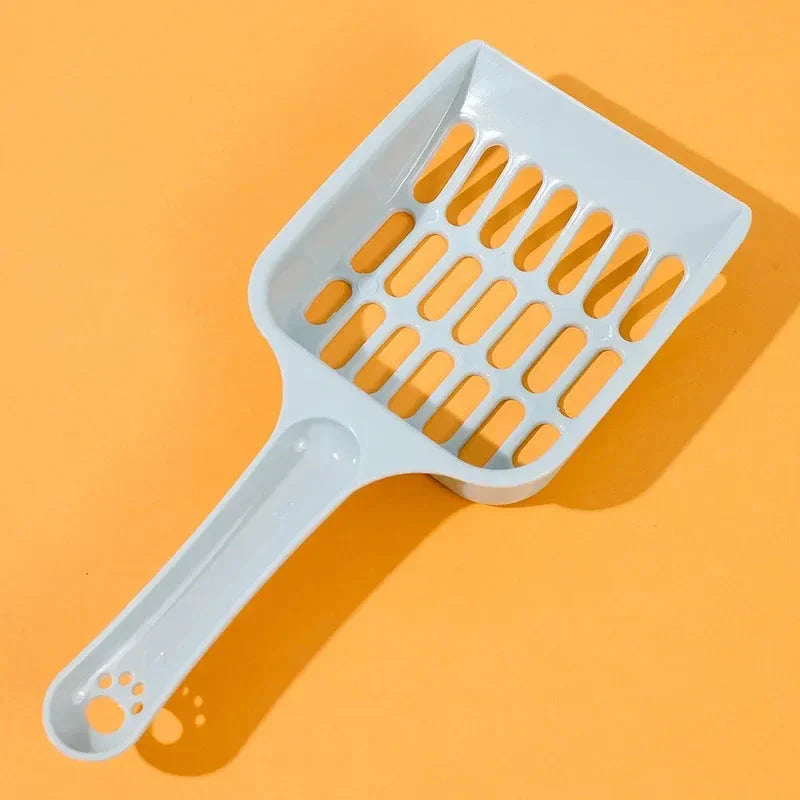 Large Cat Litter Scoop with Perforated Design and Ergonomic Handle for Efficient Litter Box Cleaning