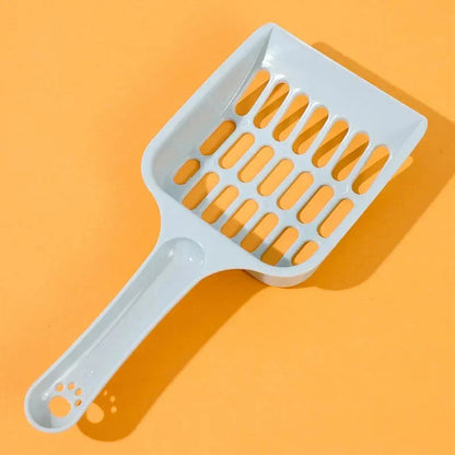Large Cat Litter Scoop with Perforated Design and Ergonomic Handle for Efficient Litter Box Cleaning