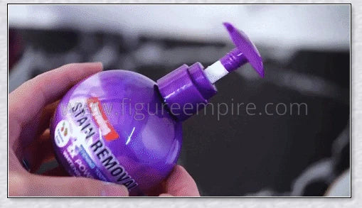 A tube of Intensive Stain Removal Whitening Toothpaste in Blueberry, Passion Fruit, and Blueberry + Passion Fruit flavors