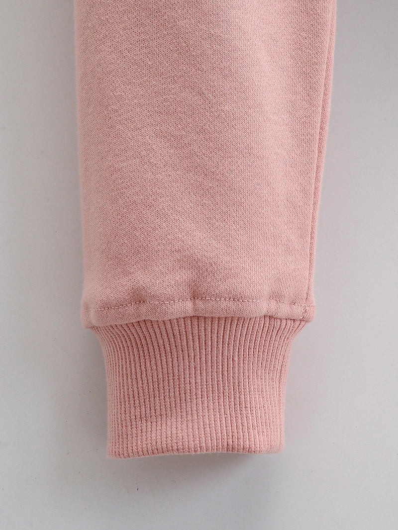 Stylish and comfortable European and American slim-fitting hooded sweater in various colors