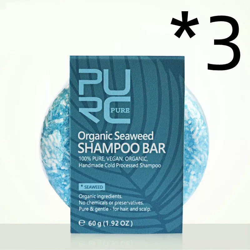 Purc Hand-Extracted Soap bar with natural ingredients for anti-dandruff and oil control