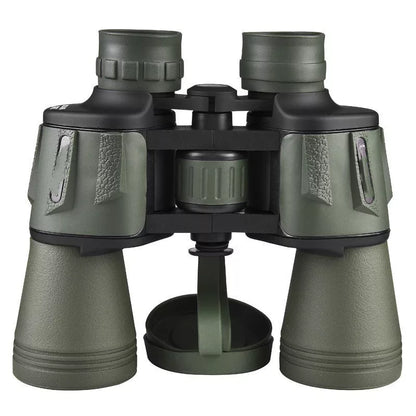 20x50 high-definition binoculars for outdoor tourism with rubber protective skin