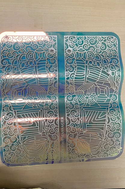 EMS Foot Massager Mat with adjustable modes and USB charging for foot relief