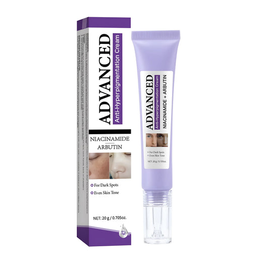 20g tube of anti-pigmentation cream for women with universal skin type formula