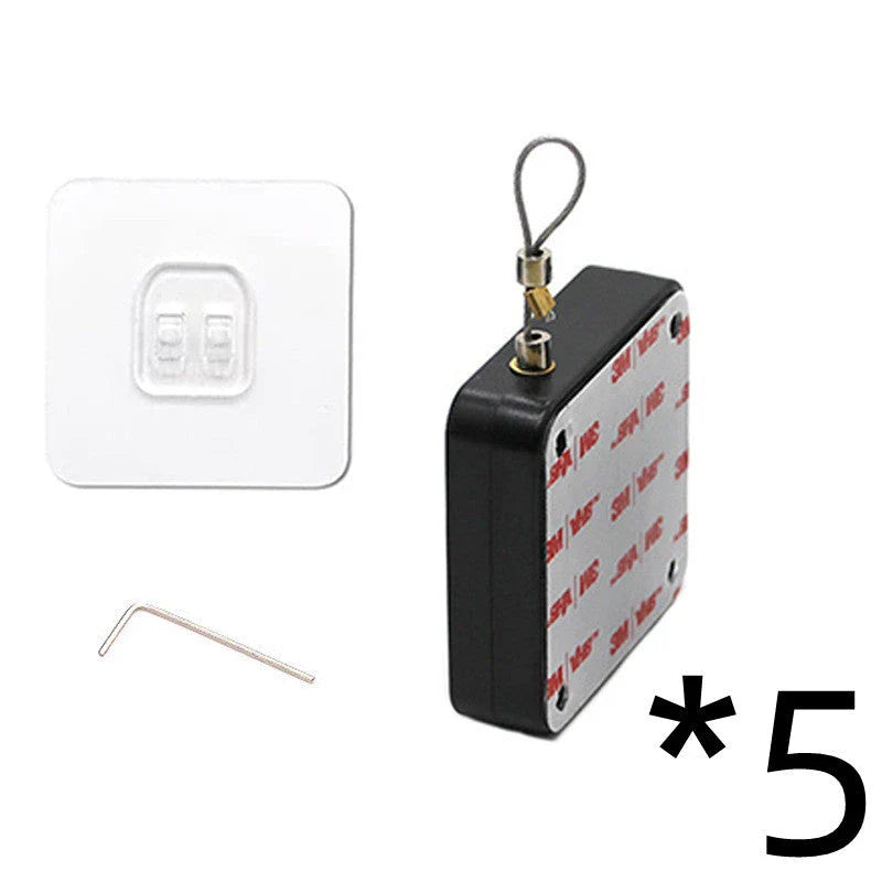 Soft-Close Automatic Door Closer with Adjustable Tension Force for Sliding, Glass, and Standard Doors
