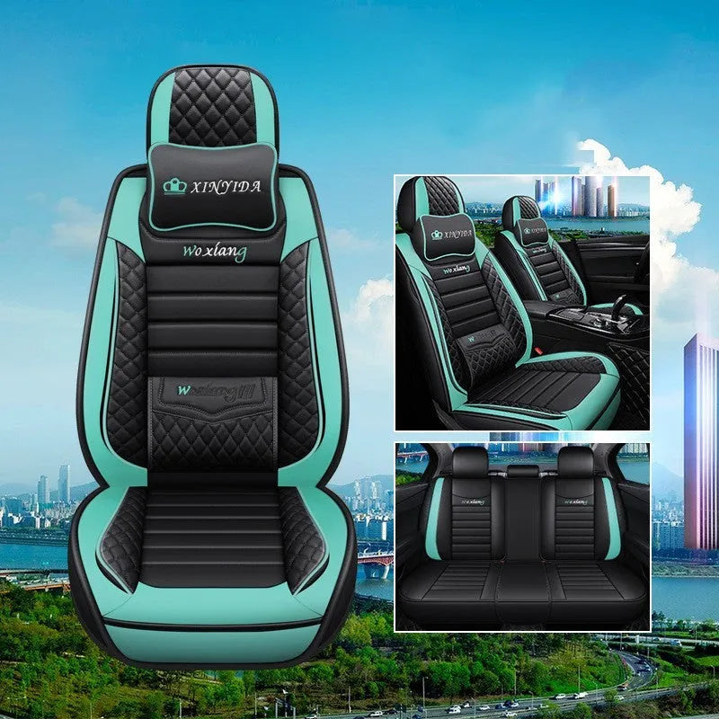 Five Four Seasons seat cushion with leather exterior and high elastic sponge filler, dimensions 65x55x25cm