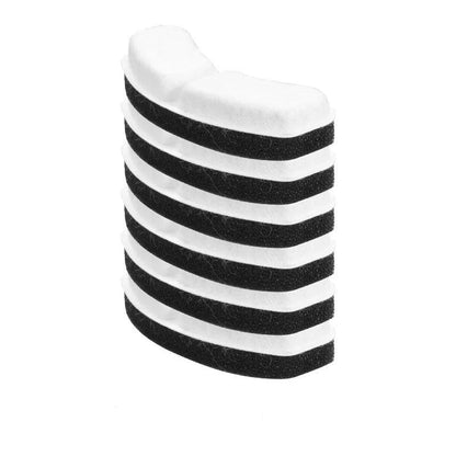 A stylish and quiet 3-liter pet water fountain with a triple-layer filtration system, low-water LED indicator, and whisper-quiet operation.