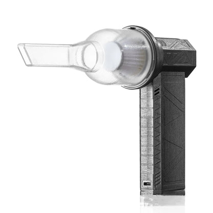 High-power cordless air duster with brushless motor for fast dust removal and inflation