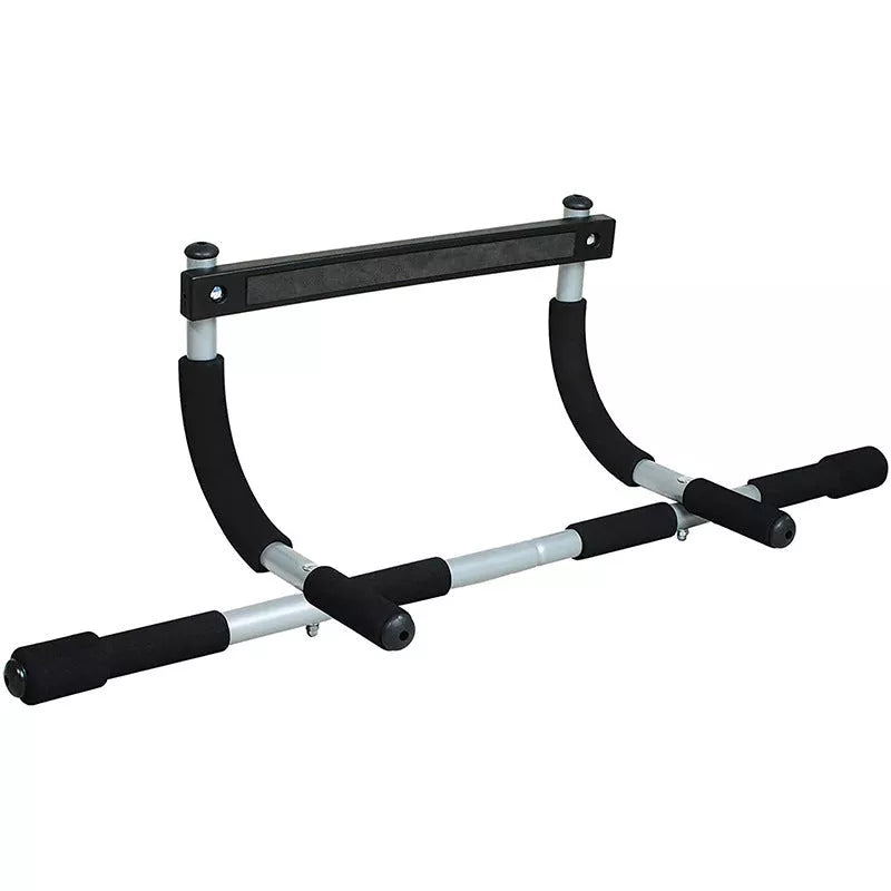 Indoor fitness door frame pull-up bar for strength training