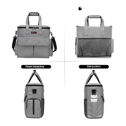 Gray Dog Travel Backpack Kit with removable divider and bonus training bag for pet adventures