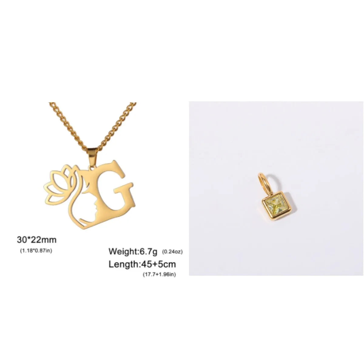 Stainless steel fashion necklace with geometric cross chain design and electroplated finish in gold or silver colour