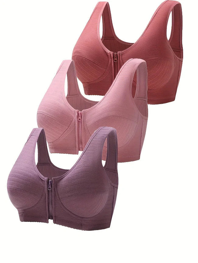 Luxurious underwire plus size bra in various colors and sizes, featuring breathable cotton fabric and customizable fit