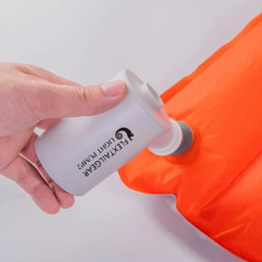 Ultra-mini portable air pump with 4 nozzles for outdoor inflation needs