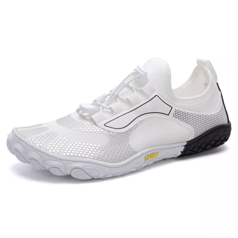 Men's and women's fitness running climbing shoes with non-slip rubber sole