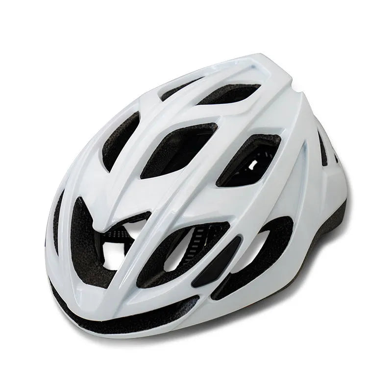 Adult plus size cycling helmet in size L with ultra-light breathable construction