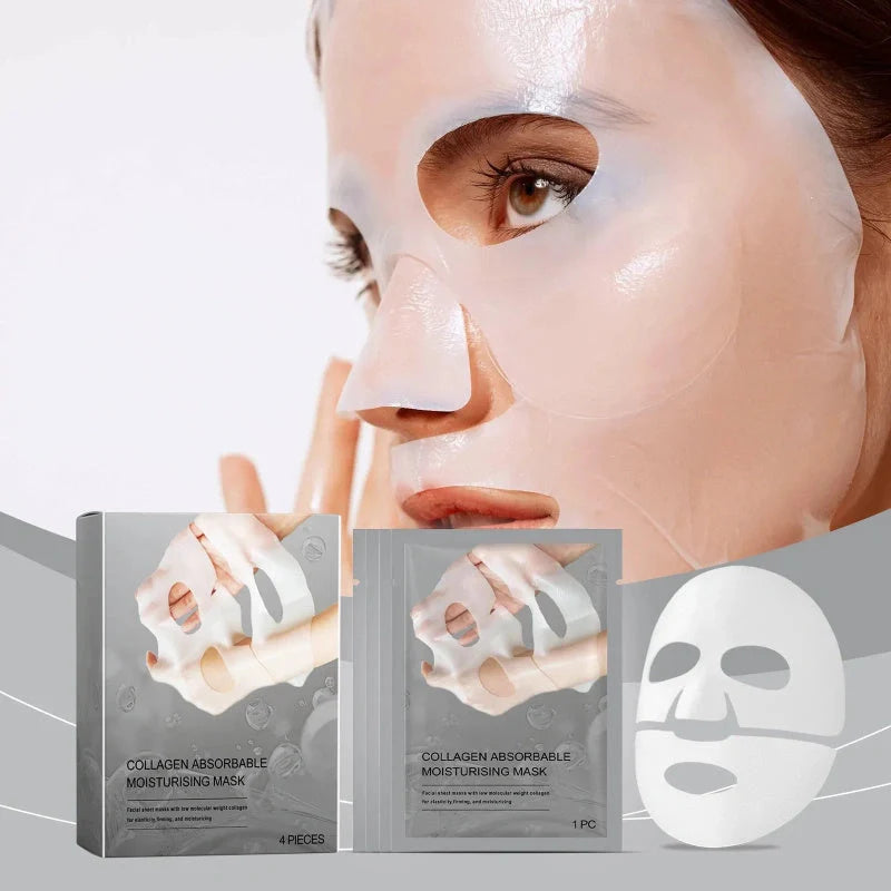 Bio Collagen True Deep Mask - Overnight Facial Treatment with Collagen, Hyaluronic Acid, and Nourishing Vitamins for Radiant, Youthful-Looking Skin