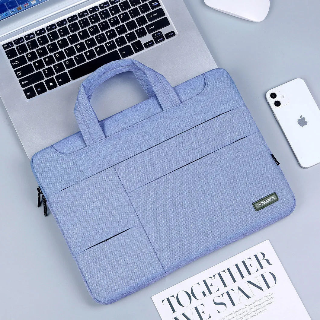 15.6-inch waterproof Oxford cloth laptop bag in six colour options with wear-resistant lining