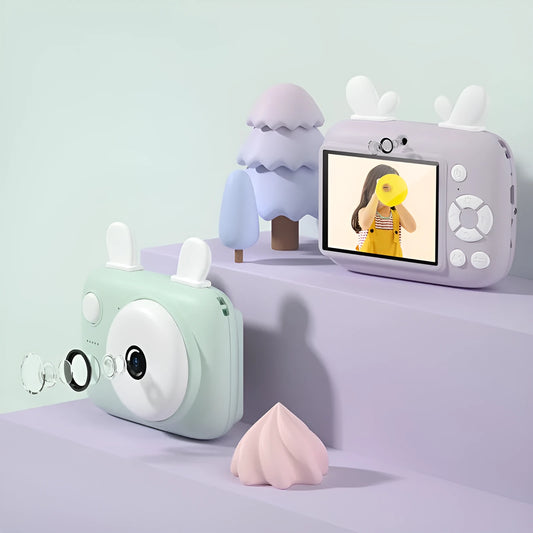 A2 kids digital camera in assorted colours with 2.4-inch screen and dual lenses