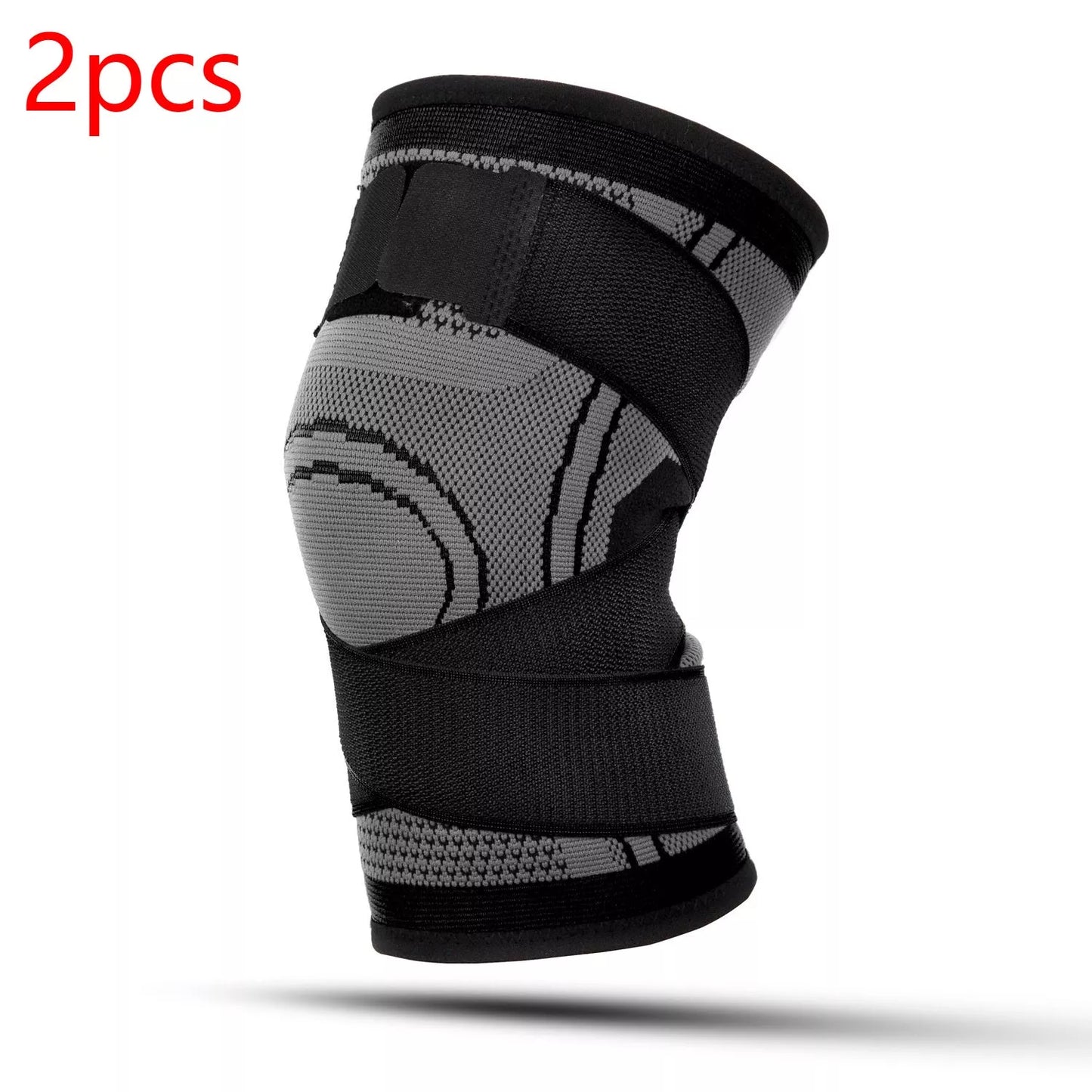 Breathable mountaineering kneecap for outdoor sports protection in green, orange, and black