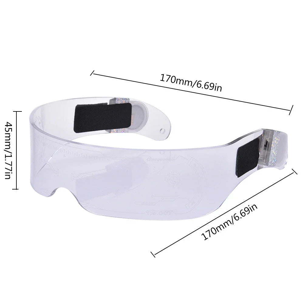 Vibrant LED party glasses with customizable color-changing effects, perfect for festivals, concerts, and celebrations