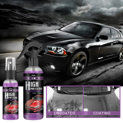 3 In 1 High Protection Fast Car Paint Spray Automatic with durable PE material for long-lasting paint protection