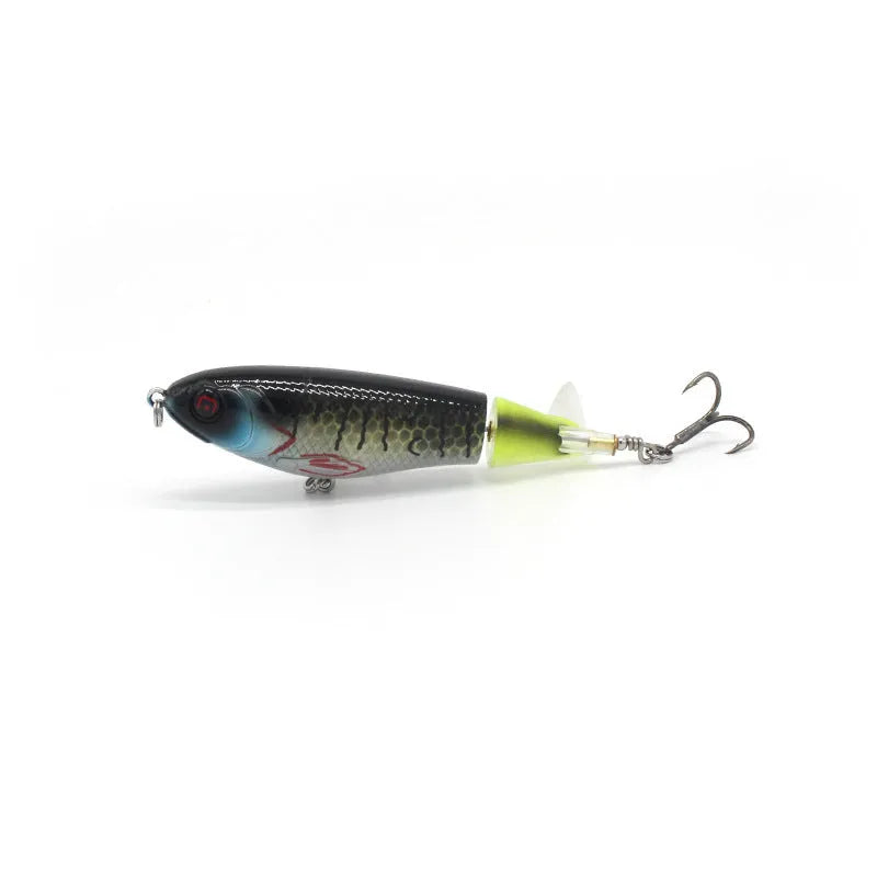 7.5cm road fishing bait showing bionic design with colour variants and 8g weight