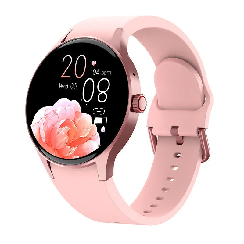 Smart watch for blood sugar monitoring with heart rate tracking on 1.43 inch AMOLED screen