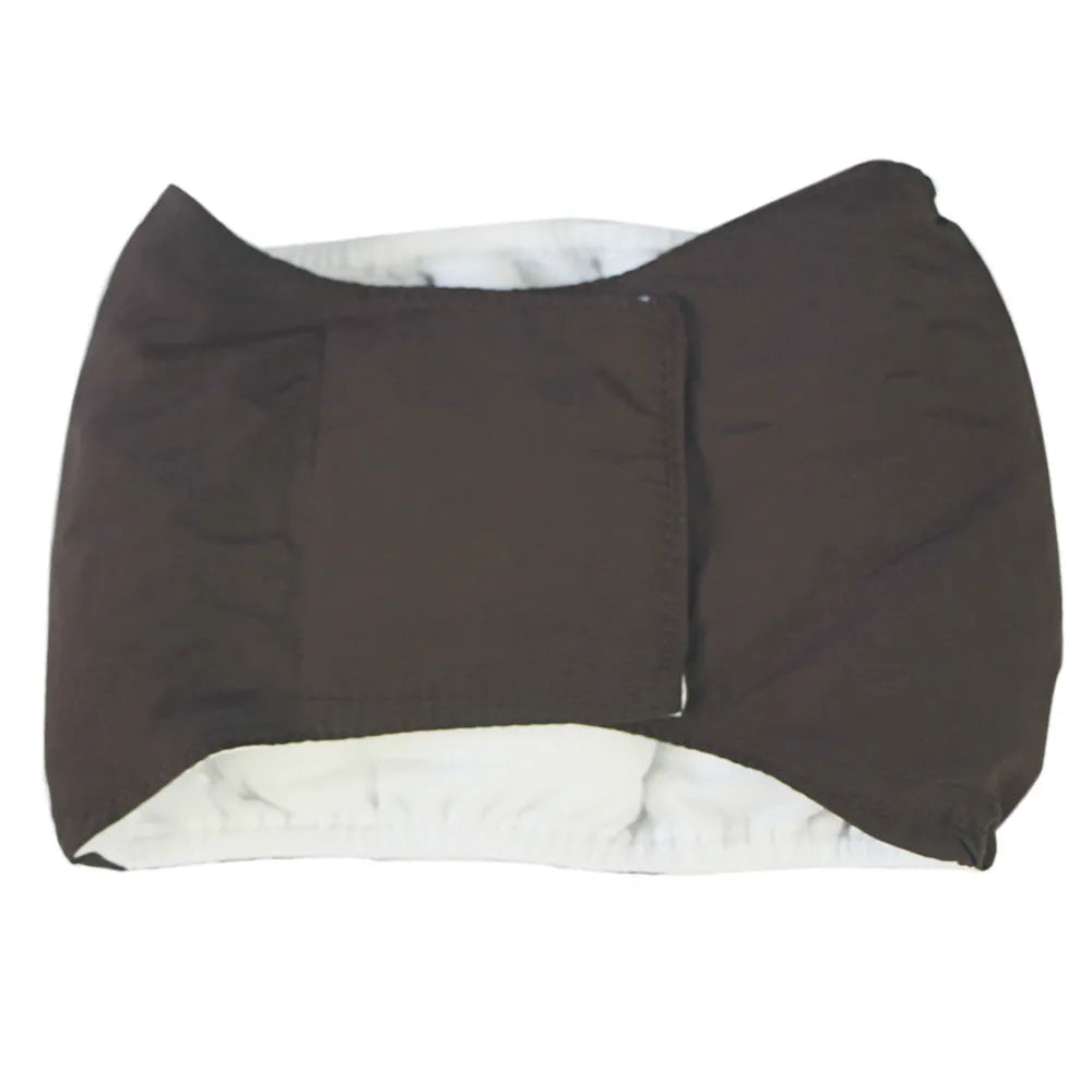Cotton dog physiological belt diaper in five sizes XS to XL and seven colours for pet sanitary use