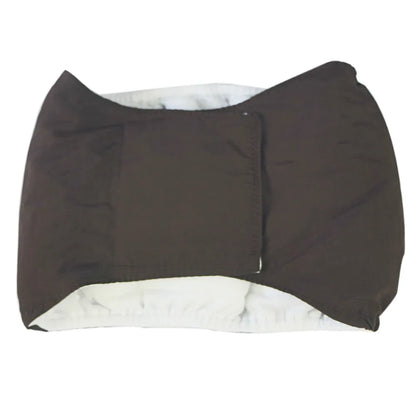 Cotton dog physiological belt diaper in five sizes XS to XL and seven colours for pet sanitary use