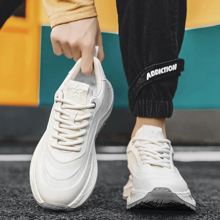 Stylish Thick-Sole Athletic Sneakers for Men