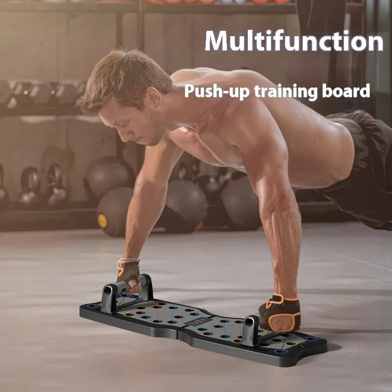Push Up Support Plate fitness equipment constructed from durable ABS material for pectoral, shoulder, latissimus dorsi, and triceps muscle training and strength building during home gym workouts and exercise routines