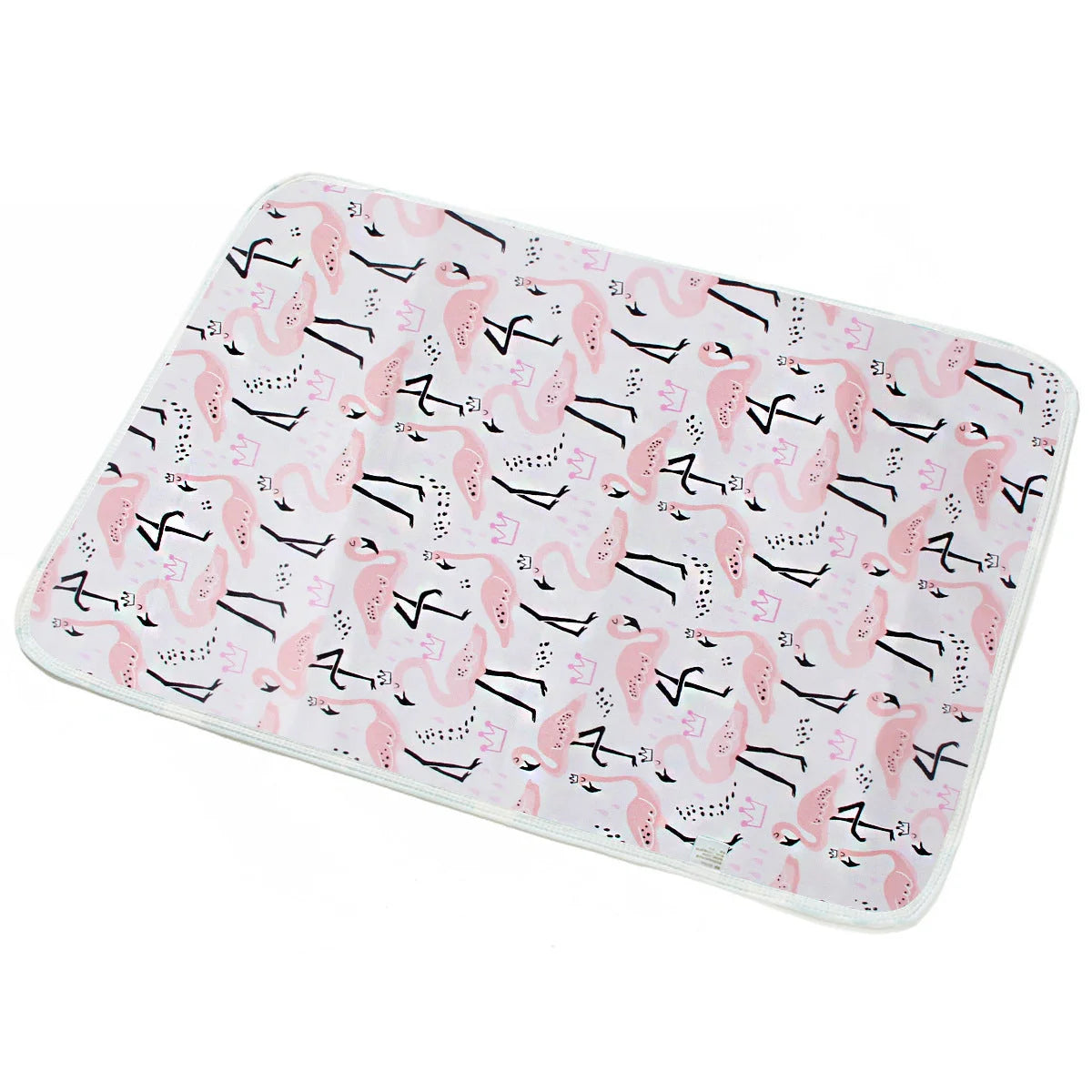 Cotton cartoon waterproof baby changing pad with multiple patterns